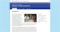 Desktop Screenshot of masters.neuro.nl